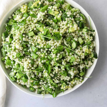 Load image into Gallery viewer, Zesty Green Beans &amp; Pearl Couscous Salad (Veg)(DF)
