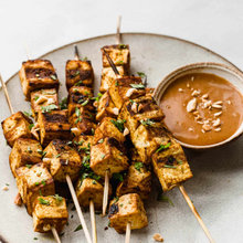 Load image into Gallery viewer, Meal Bundle - Grilled Tofu Satay with Thai Peanut Sauce (GF, DF, V)
