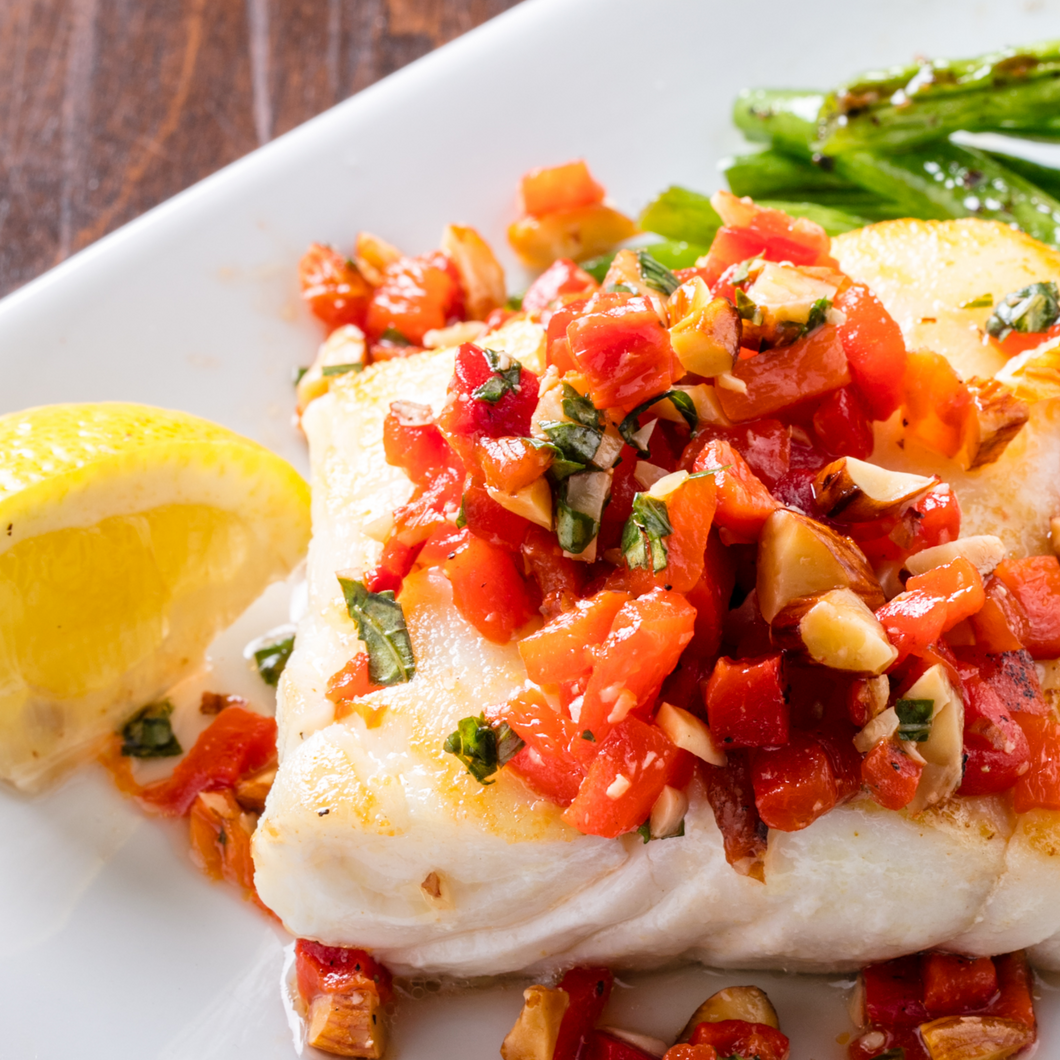 Meal Bundle - Seared COD with Bell Peppers, Tomatoes & Spicy Chorizo (DF,GF)