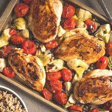Load image into Gallery viewer, Meal Bundle - Chicken with Artichokes and Burst Cherry Tomatoes (GF)(DF)
