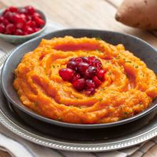 Load image into Gallery viewer, Sweet Potato Mash with Cranberries and Walnuts (GF, DF, V)
