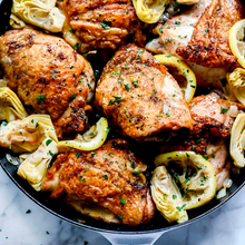 Load image into Gallery viewer, Meal Bundle -  Braised Chicken with Artichokes &amp; Lemon, (GF)
