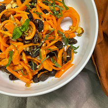Load image into Gallery viewer, Carrot Salad with Sesame, Raisins and Almonds (GF,DF,V)
