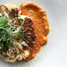 Load image into Gallery viewer, Meal Bundle -  Charred Cauliflower Steak with a Romesco Sauce (GF,DF,V)
