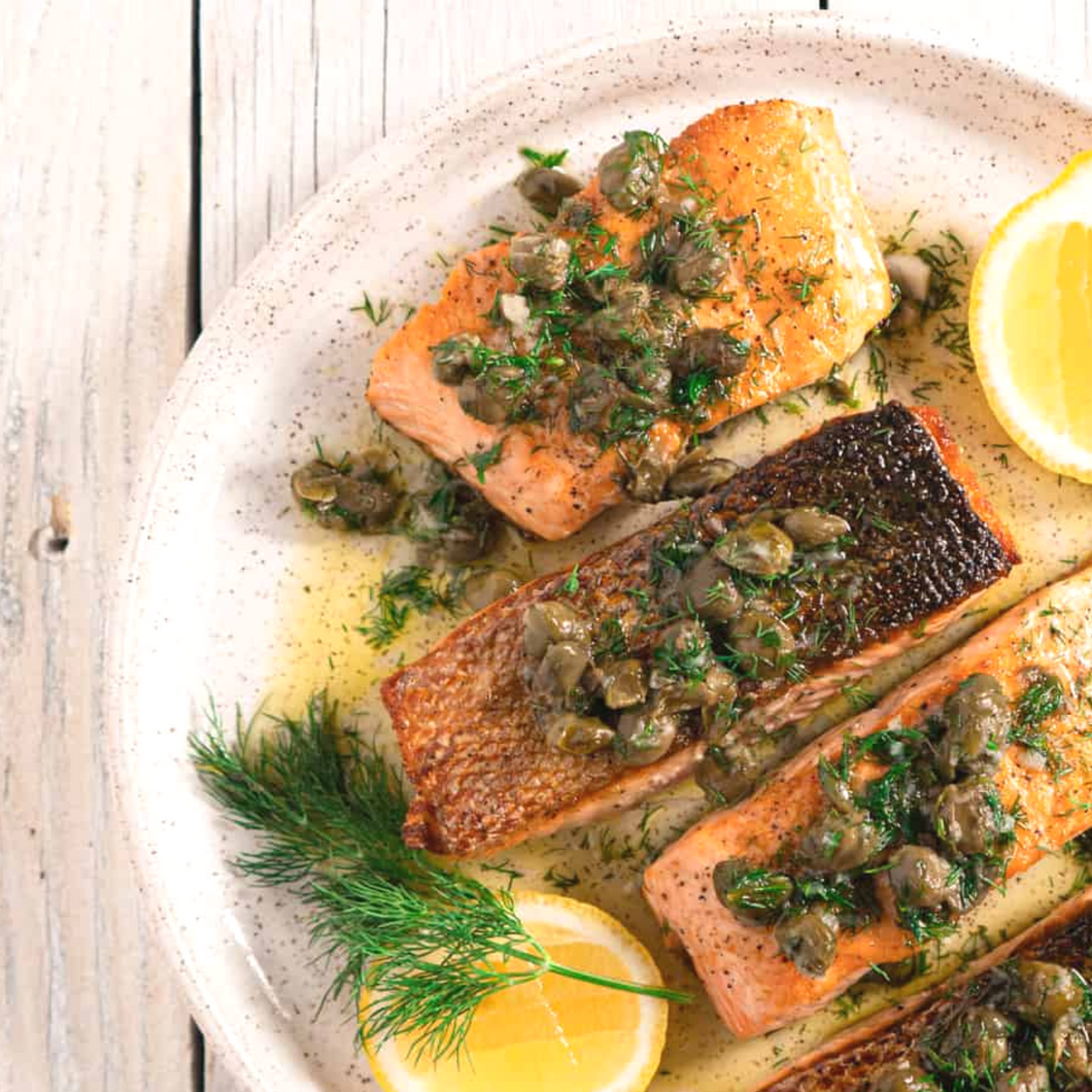 Meal Bundle - Seared Salmon with Lemon, Capers, & Dill (GF, DF)