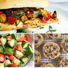 Load image into Gallery viewer, ADULT LUNCH BOX - Grilled Chicken with Bruschetta and Fresh Mozzarella
