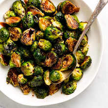 Load image into Gallery viewer, Balsamic Glazed Brussel Sprouts (DF, GF, V)

