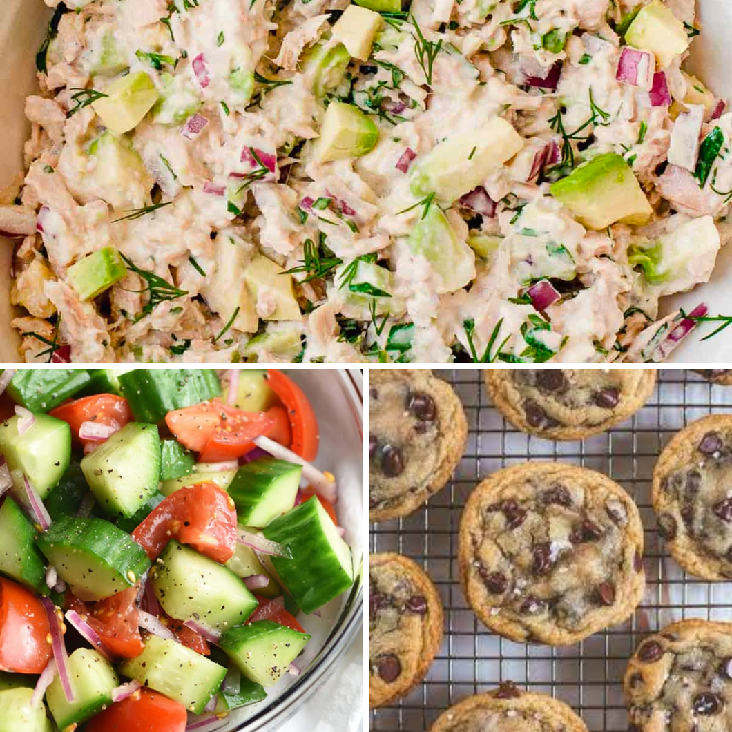 ADULT LUNCH - Homemade Veggie Tuna Salad Wrap Box
