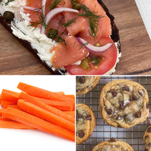 Load image into Gallery viewer, ADULT LUNCH - Smoked Salmon Tartine (Box)
