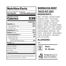 Load image into Gallery viewer, Cinco De Mayo Bundle - Barbacoa Beef Taco Kit (GF)
