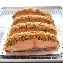 Load image into Gallery viewer, Meal Bundle - Dijon &amp; Herb Crusted Norwegian Salmon (DF)
