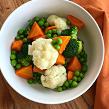 Load image into Gallery viewer, Steamed Mixed Seasonal Vegetables (DF, GF, V)
