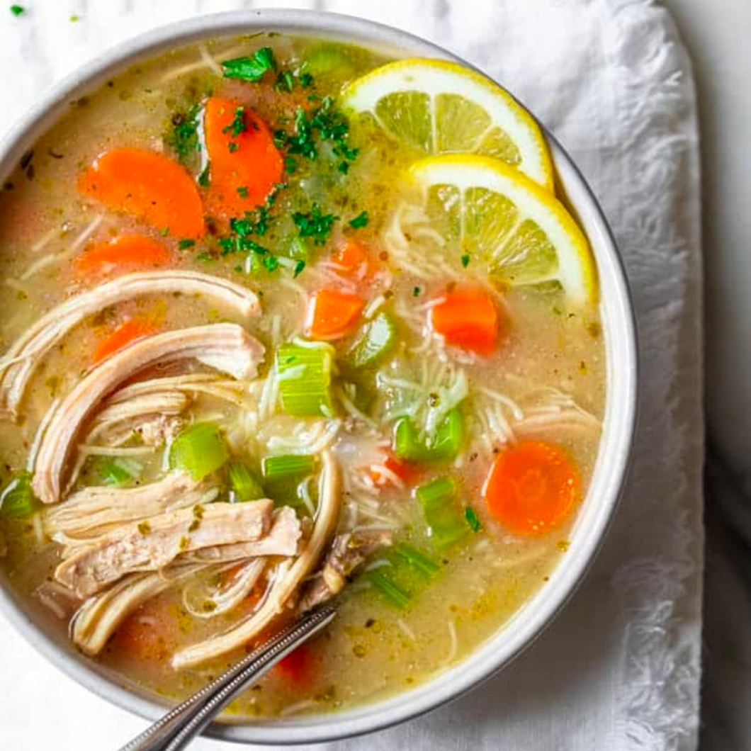 Weekly Soup - Homemade Chicken Noodle Soup (DF)