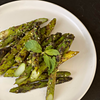 Grilled Asparagus with Lemon Zest and Za'atar