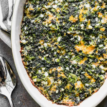 Load image into Gallery viewer, Cheesy Baked Spinach (Veg)
