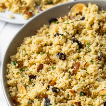 Load image into Gallery viewer, Moroccan Couscous with Almonds and Golden Raisins (Veg)
