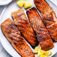 Load image into Gallery viewer, Meal Bundle - Grilled Salmon Filets, (DF, GF)
