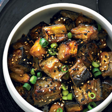Load image into Gallery viewer, Miso Roasted Eggplants (DF, GF, V)
