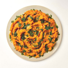 Load image into Gallery viewer, Baked Sweet Potato Mash with Lime Salsa (DF, GF, V)
